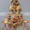 Living room home decoration candle holder wall metal
