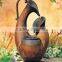 Weathered Jug Tabletop Water Fountain