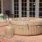 Four-Six People Freestanding Inflatable Spa Pool Bubble Spa Portable Hot Bath for Relaxation