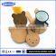 Customed size and shape printed factory directly manufacture kitchen accessories cork protector mat