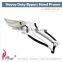 High Carbon Steel Non-Stick Coating Bypass Ratchet Pruning Shear