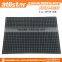 Hot sell rubber flocking customized door mats