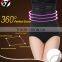 3 Hooks Black Postnatal breathable free sample belly shaper body shaper for women