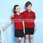 Custom Unisex Summer Red Color Polo School Uniform Shirt