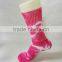 Men cotton weed tie dye socks
