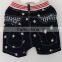 Cool Baby Boys Black Color Printed Woven Shorts for Summer