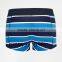 Custom 3 pack underpants man satin underpants with stripe print