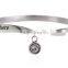2016 Fashion Inspired Words Bangle Bracelet Latest Design Daily Wear Bangle Best Friend Bangle
