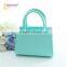 Fashion blue color bow tie design children tote bag , children shoulder bag , little girls shoulder bag