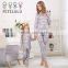Petelulu Mom And Daughter Autumn Cozy 4-Way Stretch Family Pajamas Sets