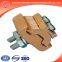 two bolt copper clamp parallel groove clamp