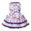 girls double ruffle dress kids frock