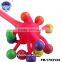Novelty promotion TPR ballpoint pen pompom Ball toy ballpoint pen