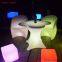 led illuminated furniture coffee bar table