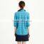 Womens Long Sleeve Fashion Plaid Shirts Tops,Custom Casual Loose Plaid Shirts For Women