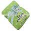 pretty jacquard fluffy fleece baby blanket