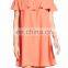 Off the Shoulder Crepe Dress Shift Style Ladies Dress Woman