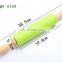 Large size wooden handle silicone surface rolling pin for kneading dough