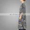 Muslim Women Sweep Tunic Round Neck Long Loose Sleeves Top Islamic Wear For Ladies