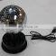 Party Disco Mirror Ball Spinner Motor with colorful LED light