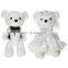 Sweet Bride And Groom White Teddy Bear Plush Toy 2018 Wedding Gift Stuffed Soft Plush Couple Valentine Teddy Bear