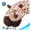 Promotional fashion funny neck pillow with speaker cute plush monkey toy cheap pillow