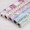 Beautiful Dress Design Grid Spraying Organza Fabric