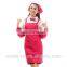 100% cotton vest plain apron for women