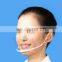 disposable nonwoven face mask with anti-fog shield