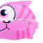 Silicone Fish Cartoon Swimming Caps for Kids
