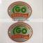 China 2 holes aluminum logo maker
