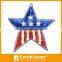 UK flag iron-on patch, sequin UK flag patch, custom sequin patch embroidery