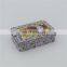 Wholesale small rectangular embossing metal food packaging tin cans