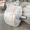 Tubular Laminated PP woven rice potato cabbage bag roll with label