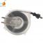 flat power extension cord spring loaded mini retractable cable reel