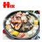 Thai aluminum marble coated cookware mookata pot plates grill pan