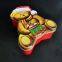 Christmas shaped bear festival gift Tin Box For Tea / Coffee/sugar