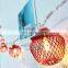 10L led iron mesh ball string ceiling light christmas  parti wedding decoration holiday lighting wall lights indoor diwali decor