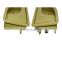 Free Shipping! Pair Olive Green For Renault Kangoo Twingo Inside Door Handles Left Right