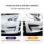 ABS Carbon Fiber Front Fog Light Trim Covers for Tesla Model 3 Frame Eyebrow Stickers Car Accessories 2021