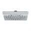 Chrome ABS Square Rainfall Top Bathroom Head Rain Shower