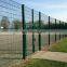 High Quality Powder Coated Galvanized Iron 868 Welded Double Wire Panel Fence