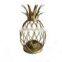 Home Metal Pineapple Fruits home Decoration Tealight Candle Holder