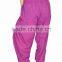 Indian Women Cotton Purple Color Kareena Patiala Salwar Trouser Pants Ethnic Wear Casual Wear Traditional Wear Loose Fit Pant