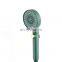 ABS Plastic 100mm Full Chrome Hand Shower Head With 3 Spray Setting Shower Spray