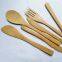 Bamboo cutlery dinner flatware/ bamboo wood spoon fork bamboo knife