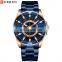 CURREN 8359 Men's Trendy Quartz Formal Business Stainless Steel Metal Strap Luxury Watch For Man