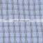 Functional Fabric Cotton Blending Yarn Dyed Blue Check For Tops