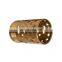 Wrapped Bronze Bushing Made of Copper Alloy With Round Oil Holes For Construction Machinery and Machine Tool.