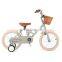 Children's bicycle girl 3-6 years old baby bicycle 16 inch Japanese retro kids bicycle with training wheel